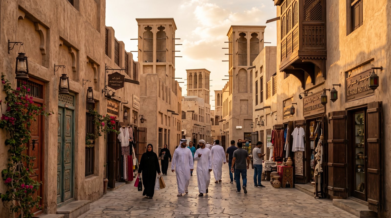 Al Fahidi Fort — neighbourhood context for Dubai Museum