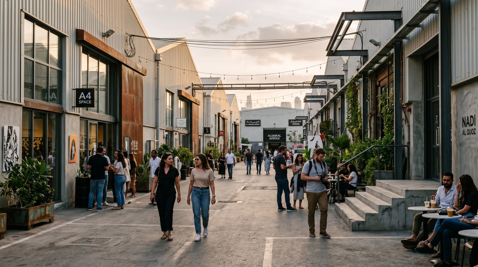 Alserkal Avenue — neighbourhood context for The Third Line