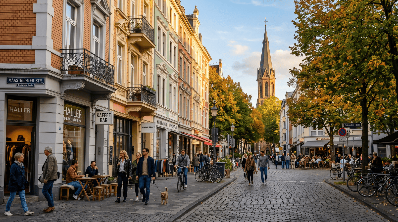 Belgisches Viertel — neighbourhood context for Spirits