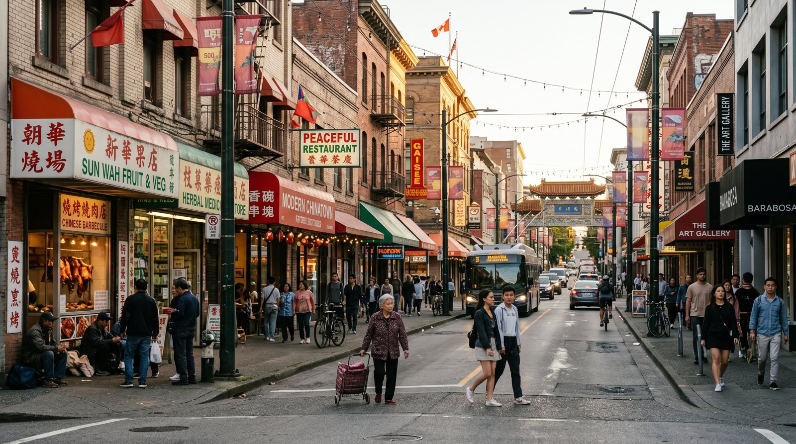 Chinatown — neighbourhood context for Rennie Museum