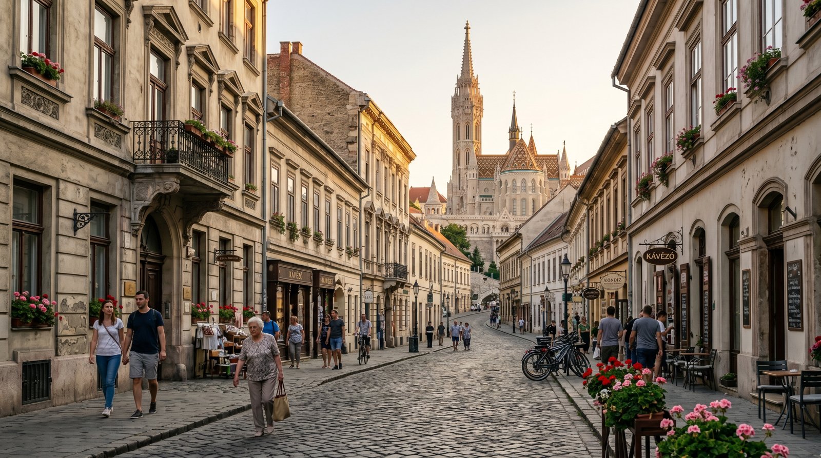 District I — neighbourhood context for Fisherman's Bastion