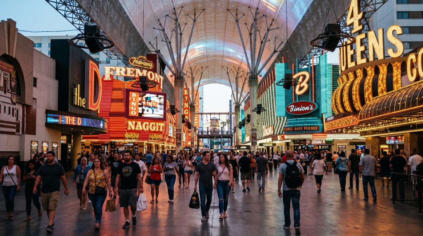Downtown — neighbourhood context for The Neon Museum
