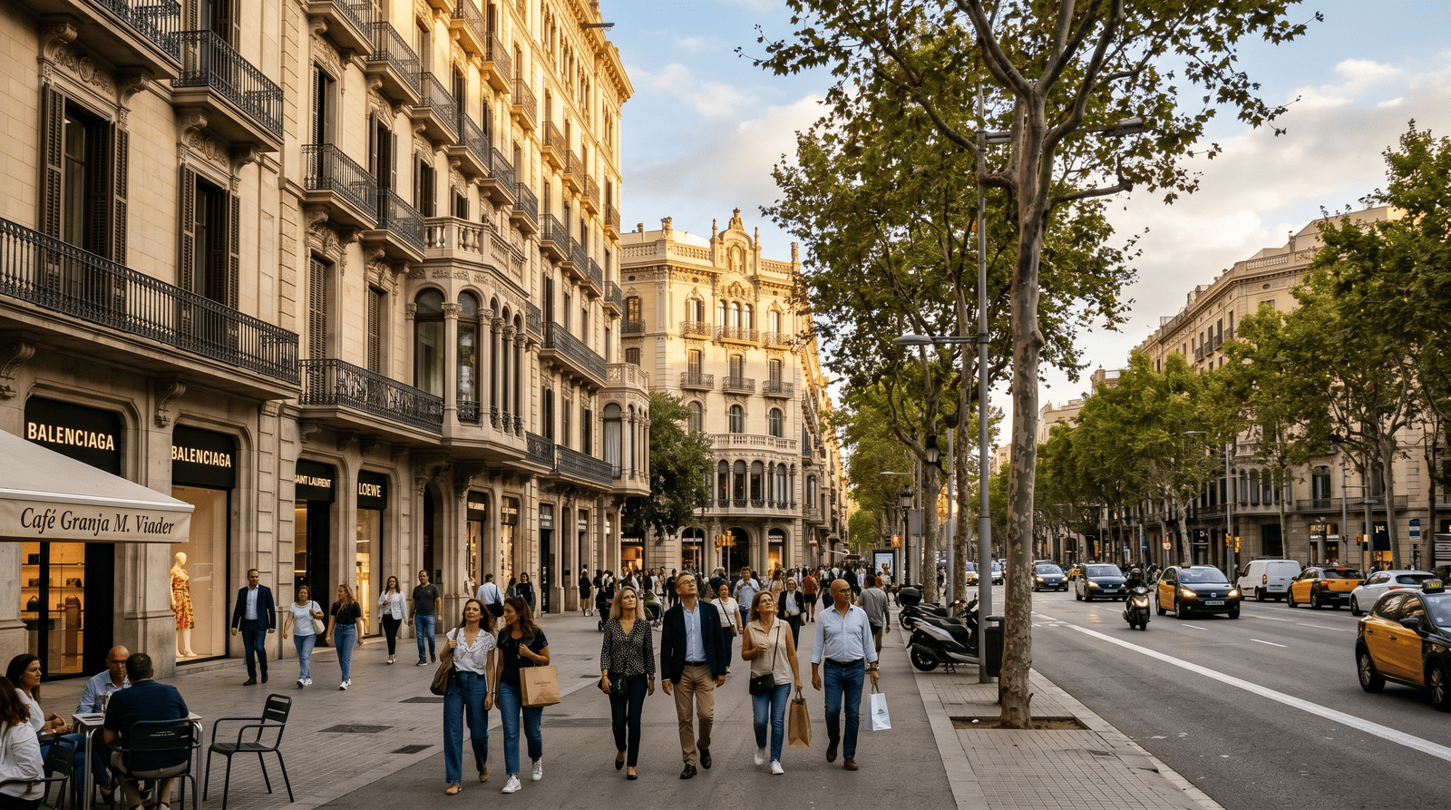 Eixample — neighbourhood context for Hospital de Sant Pau