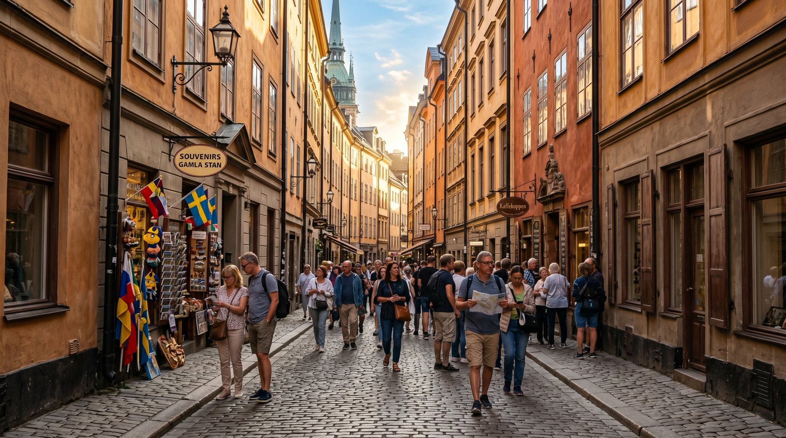 Gamla Stan — neighbourhood context for Riddarholmen Church
