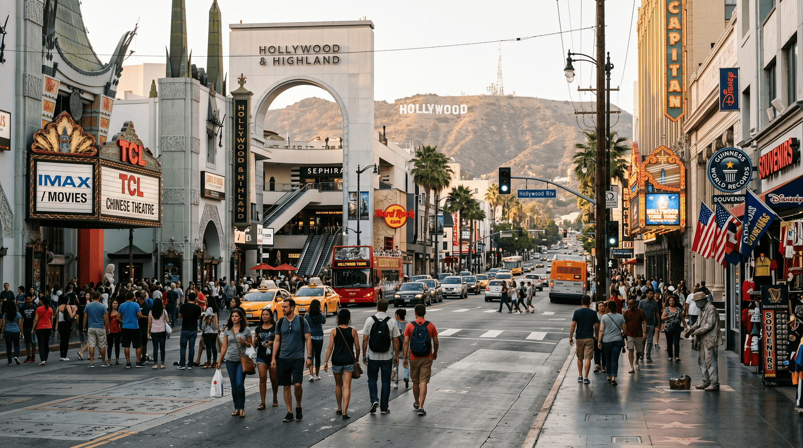Hollywood — neighbourhood context for Jeffrey Deitch