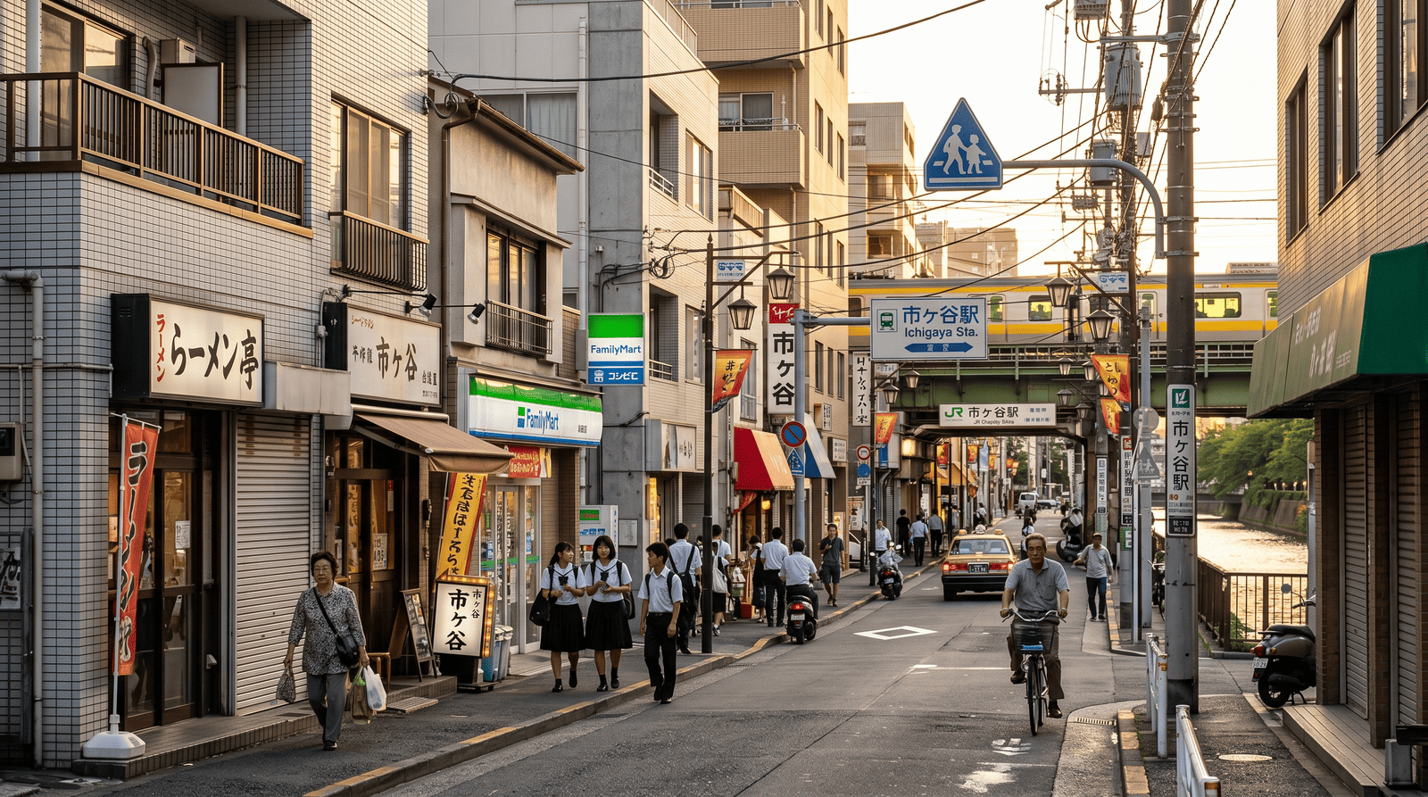 Ichigaya — neighbourhood context for Mizuma Art Gallery