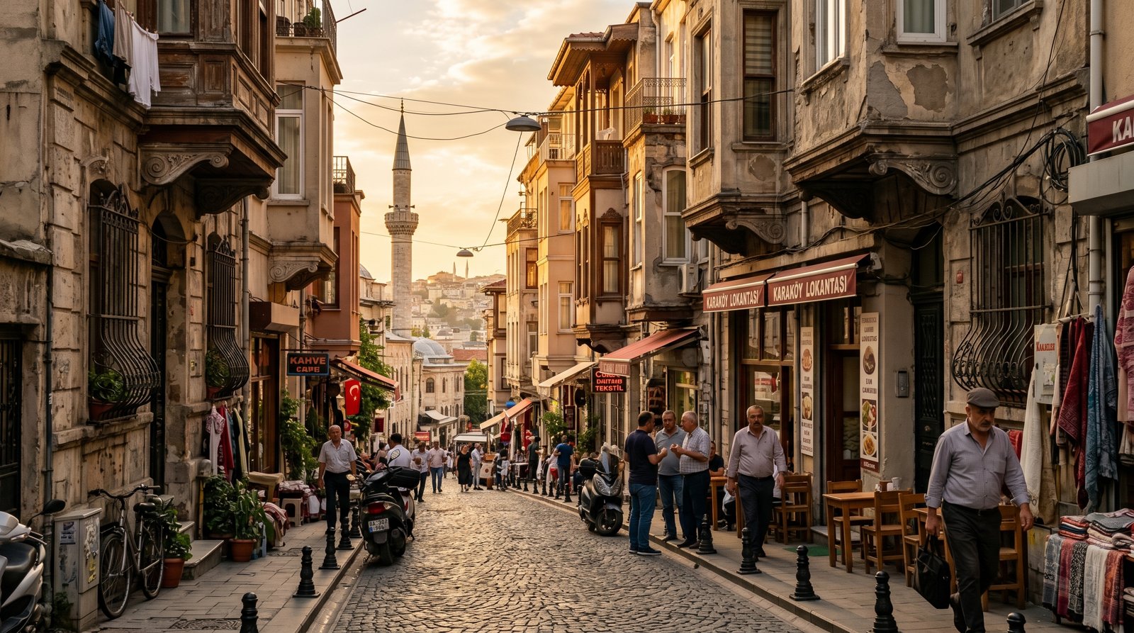 Karaköy — neighbourhood context for Mixer