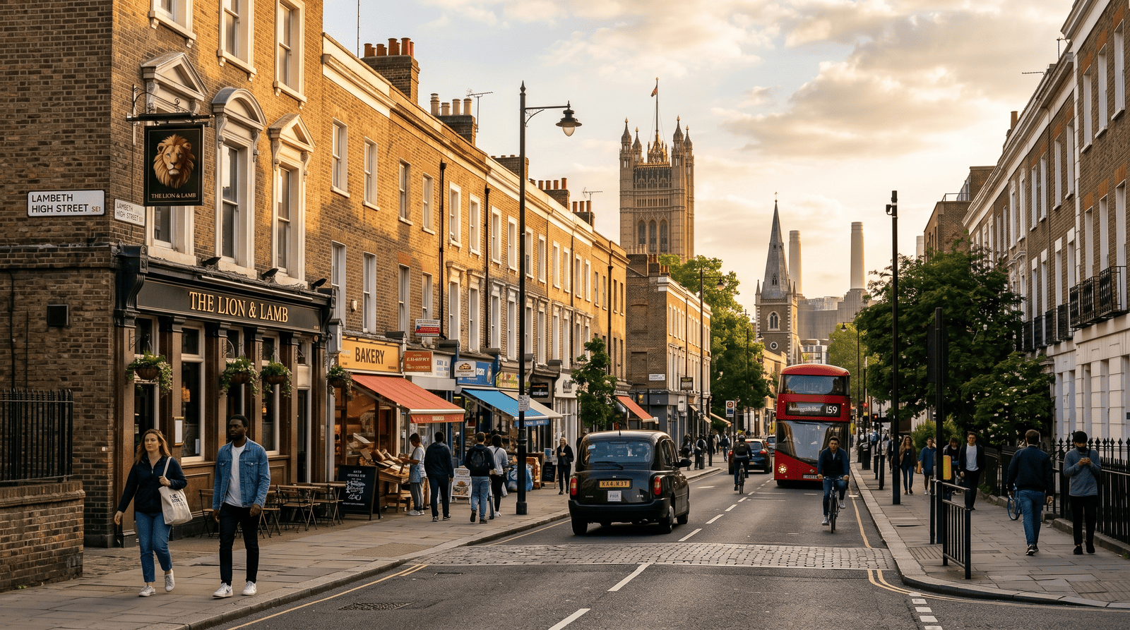 Lambeth — neighbourhood context for Imperial War Museum