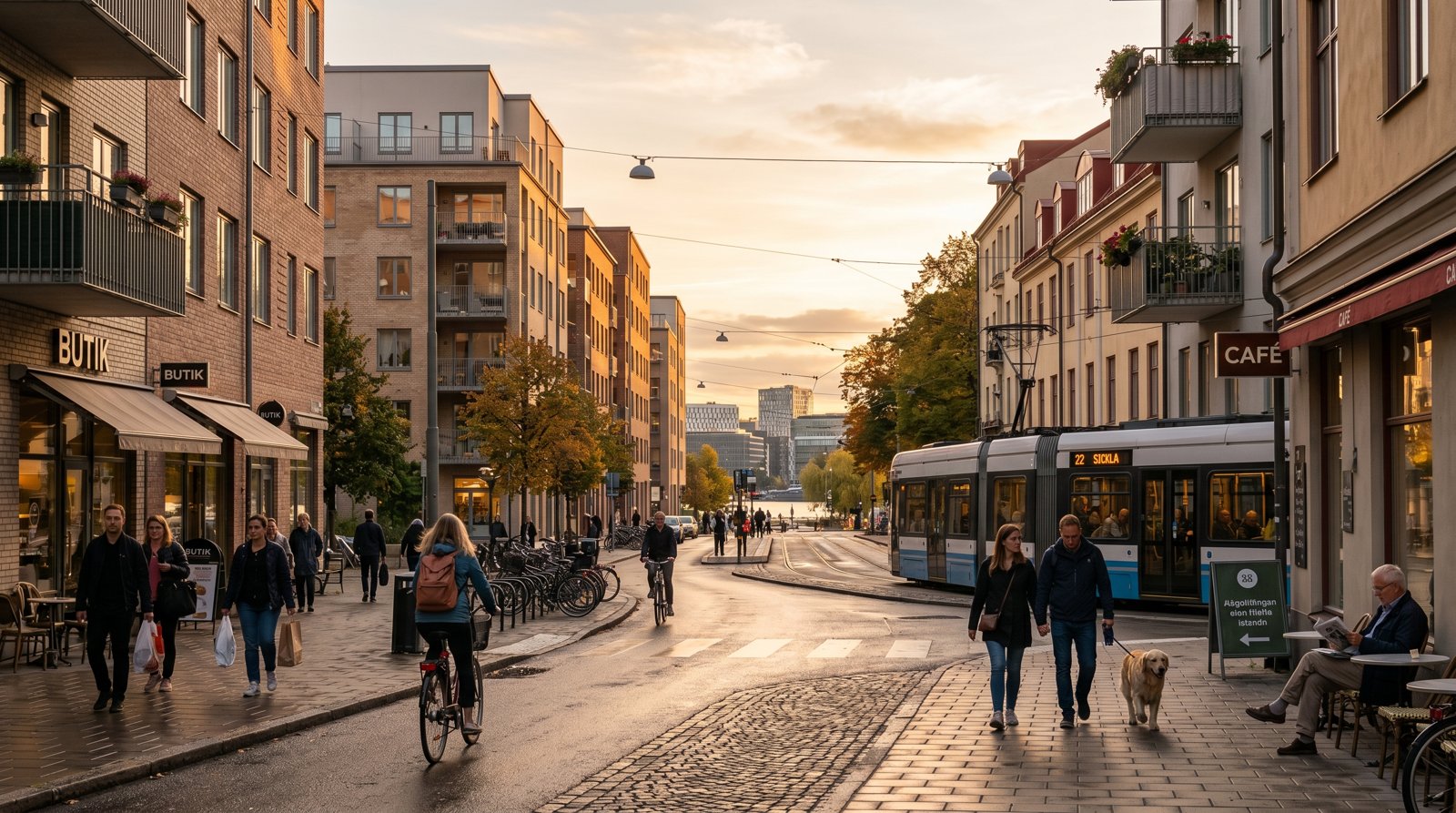 Liljeholmen — neighbourhood context for Färgfabriken