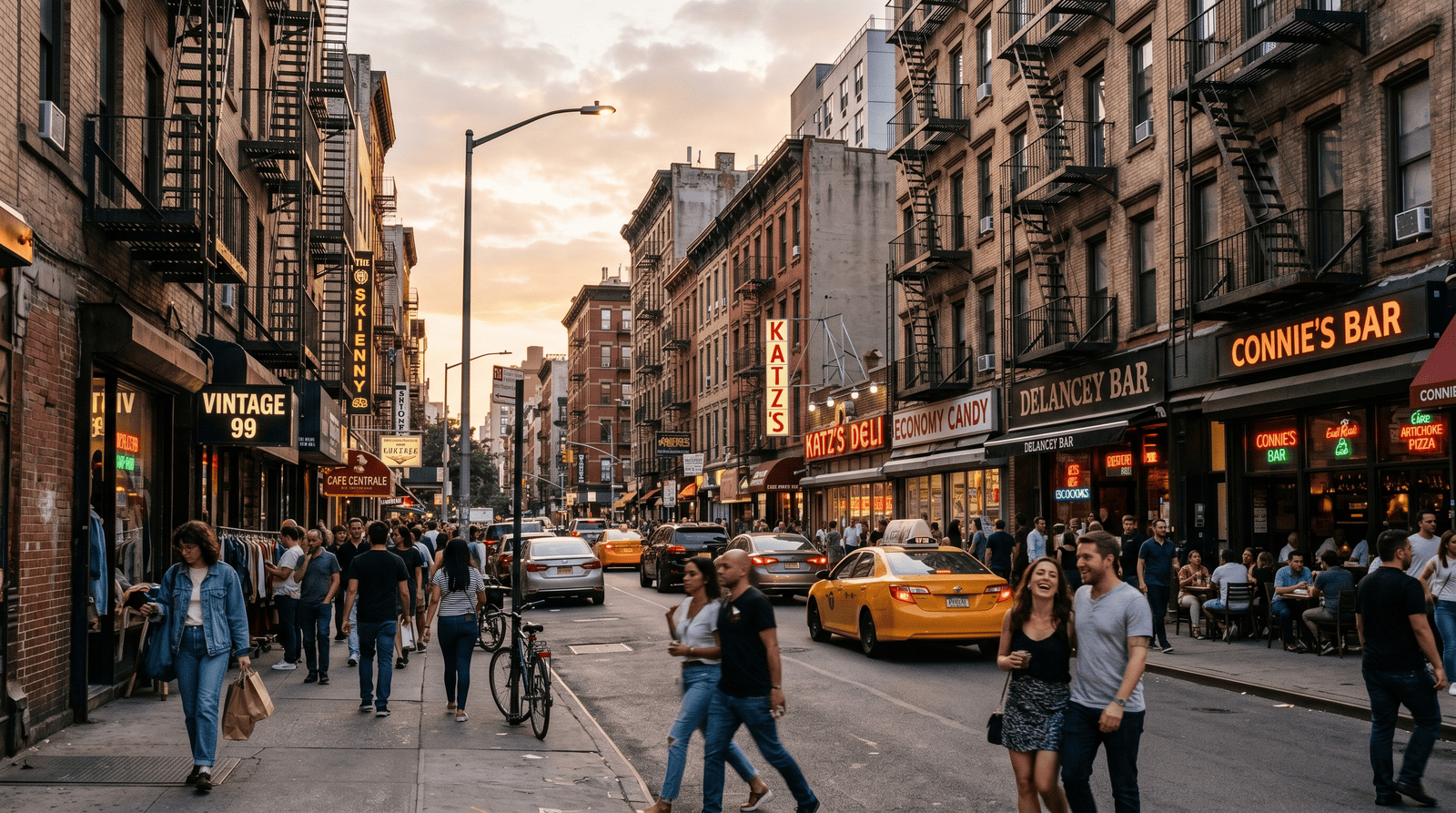 Lower East Side — neighbourhood context for Tenement Museum