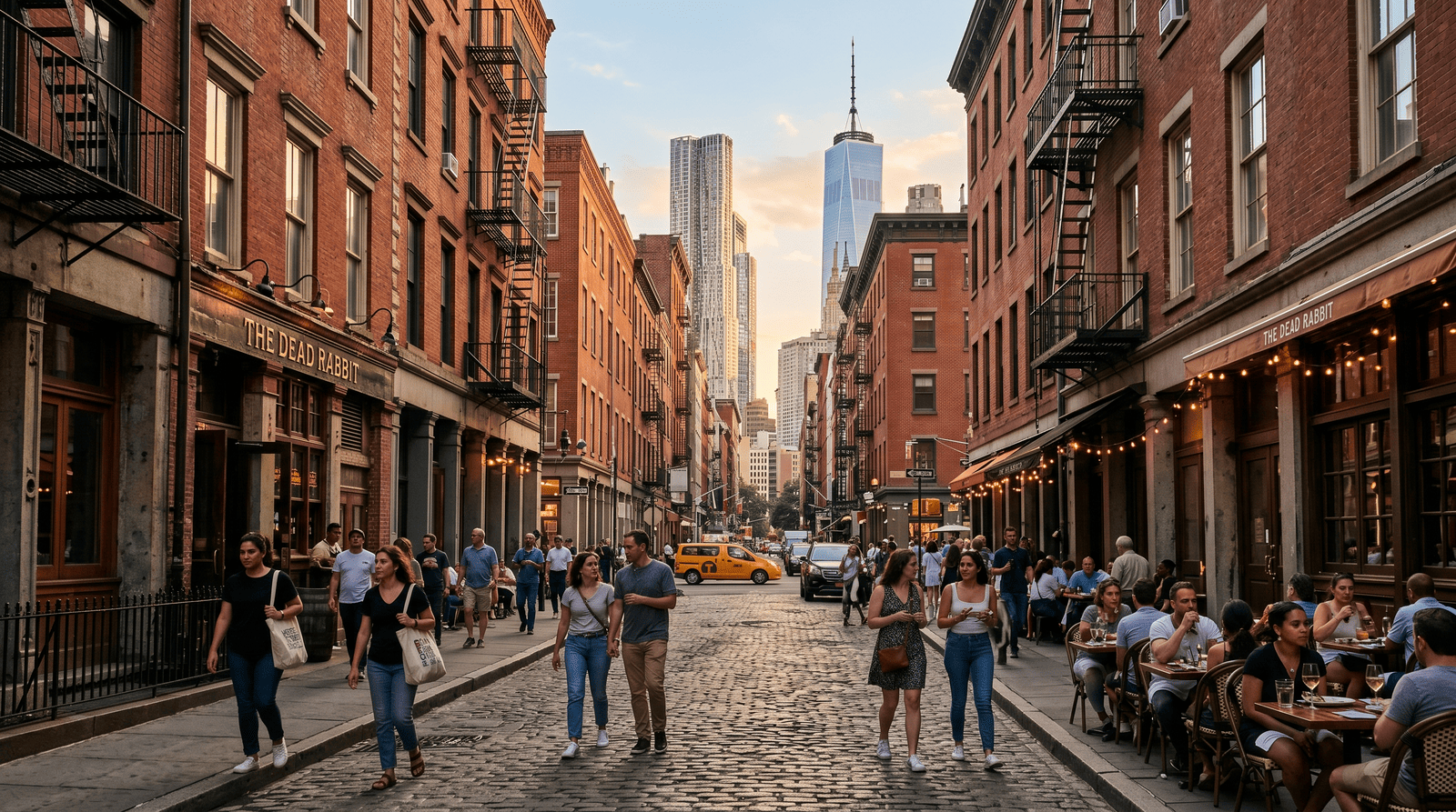 Lower Manhattan — neighbourhood context for Brooklyn Bridge