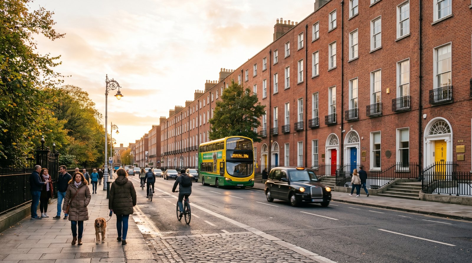Merrion Square — neighbourhood context for National Gallery of Ireland