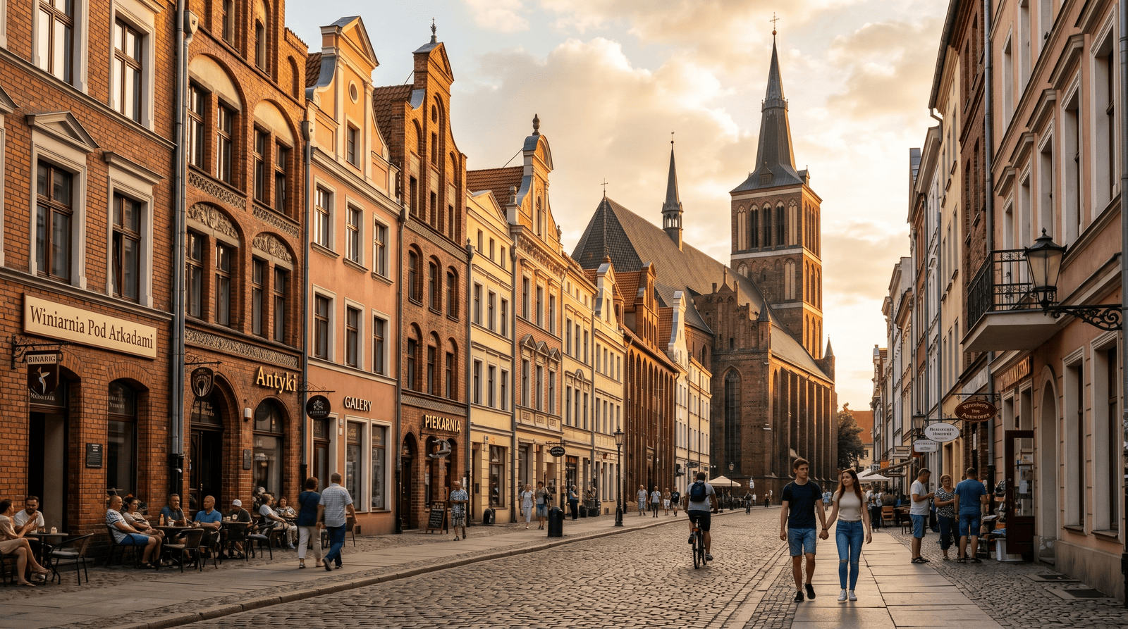 New Town — neighbourhood context for Koniec Świata