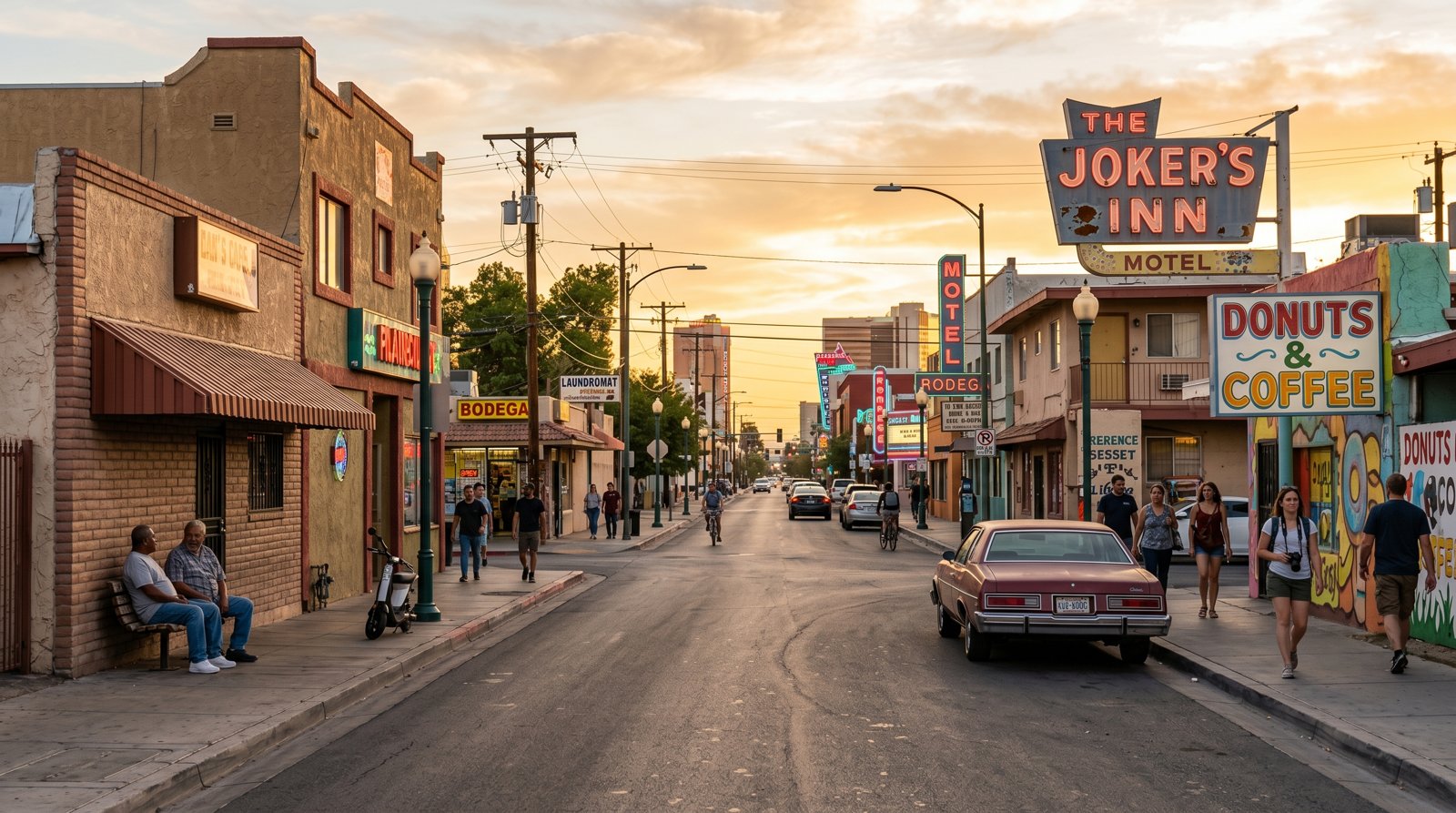 Off-Strip — neighbourhood context for Hoover Dam