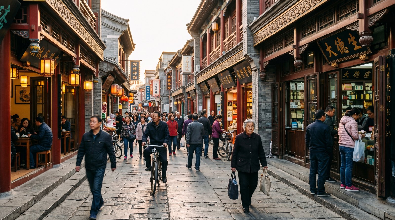 Qianmen — neighbourhood context for Blue Note Beijing