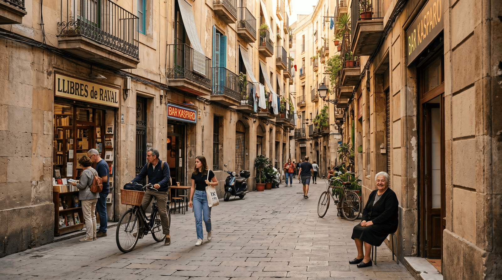 Raval — neighbourhood context for Àngels Barcelona