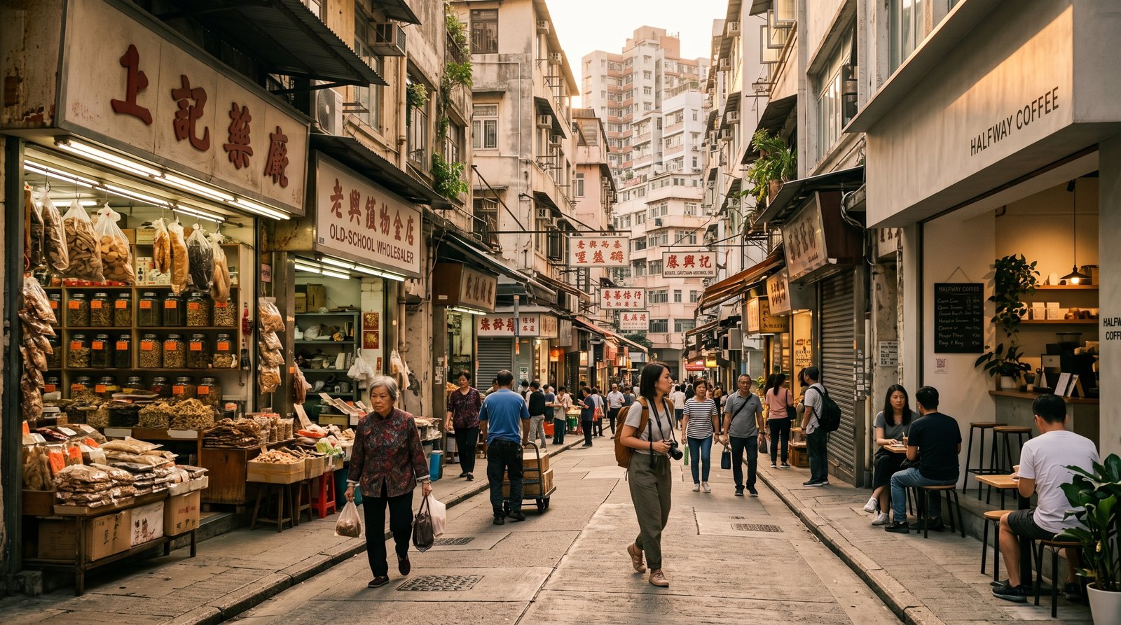 Sheung Wan — neighbourhood context for Man Mo Temple