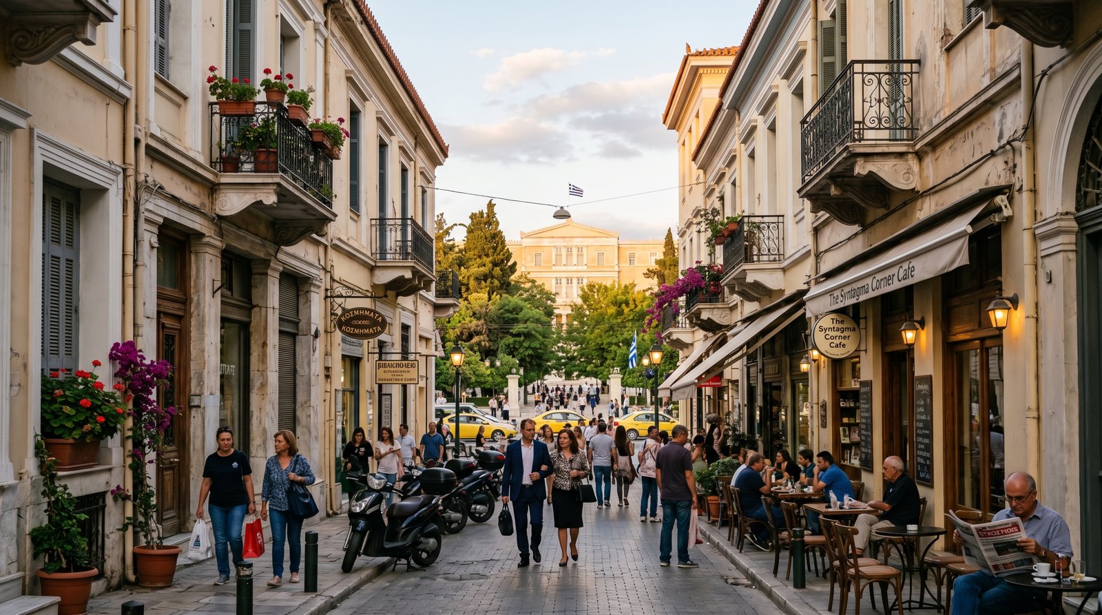 Syntagma — neighbourhood context for New Hotel