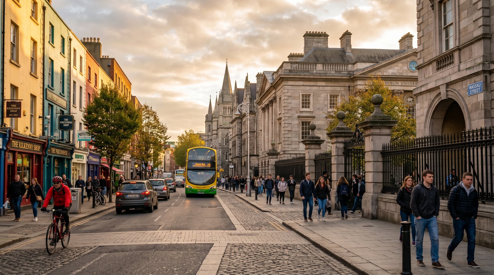 Trinity College — neighbourhood context for Douglas Hyde Gallery