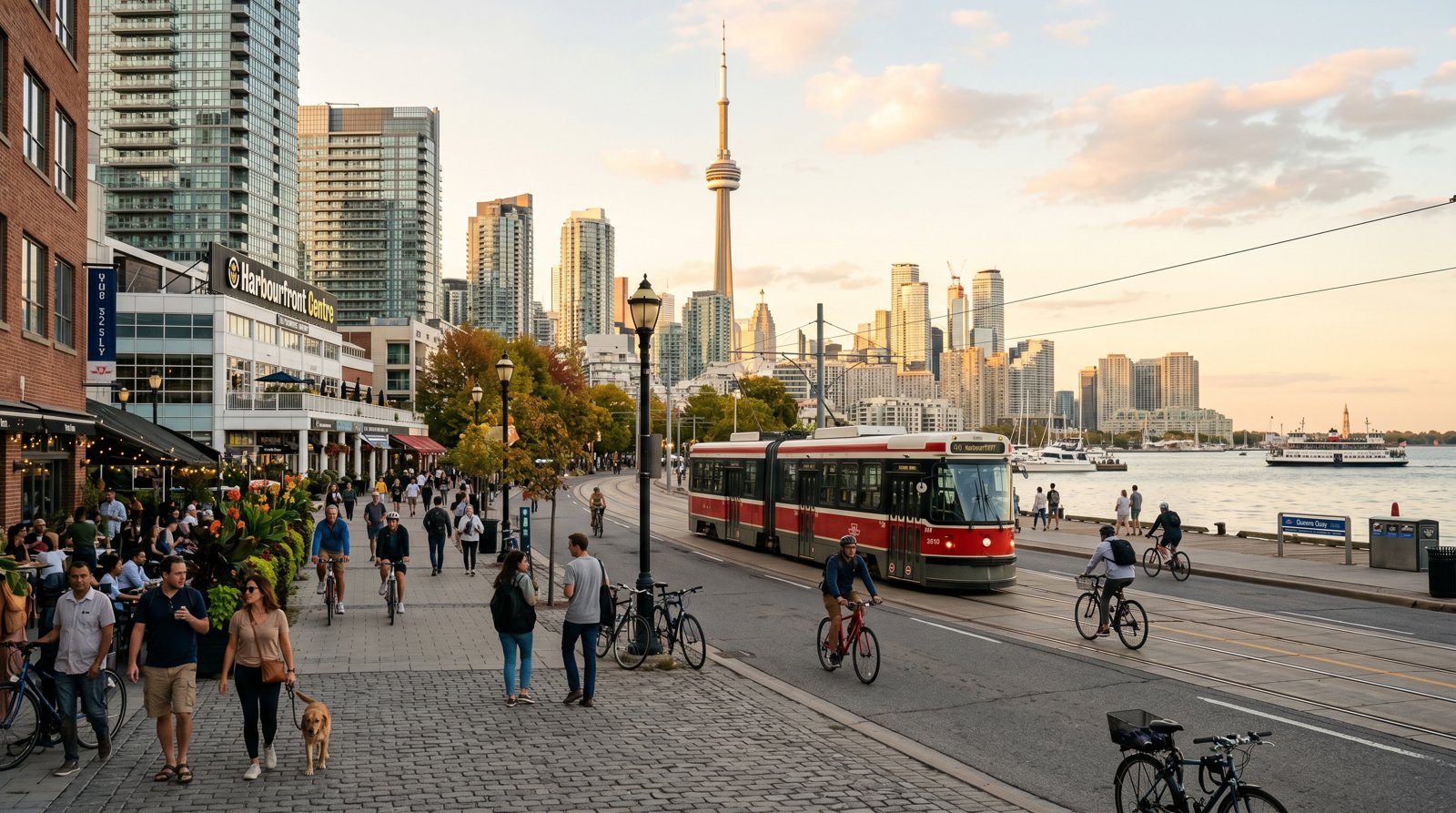 Waterfront — neighbourhood context for The Power Plant Contemporary Art Gallery