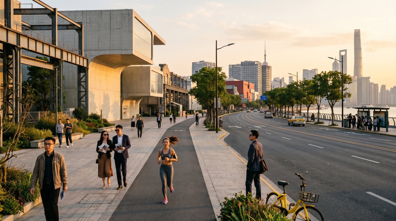 West Bund — neighbourhood context for Yuz Museum