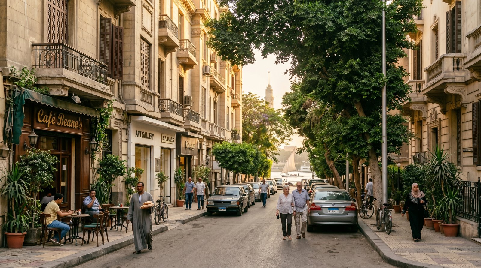 Zamalek — neighbourhood context for Halaka