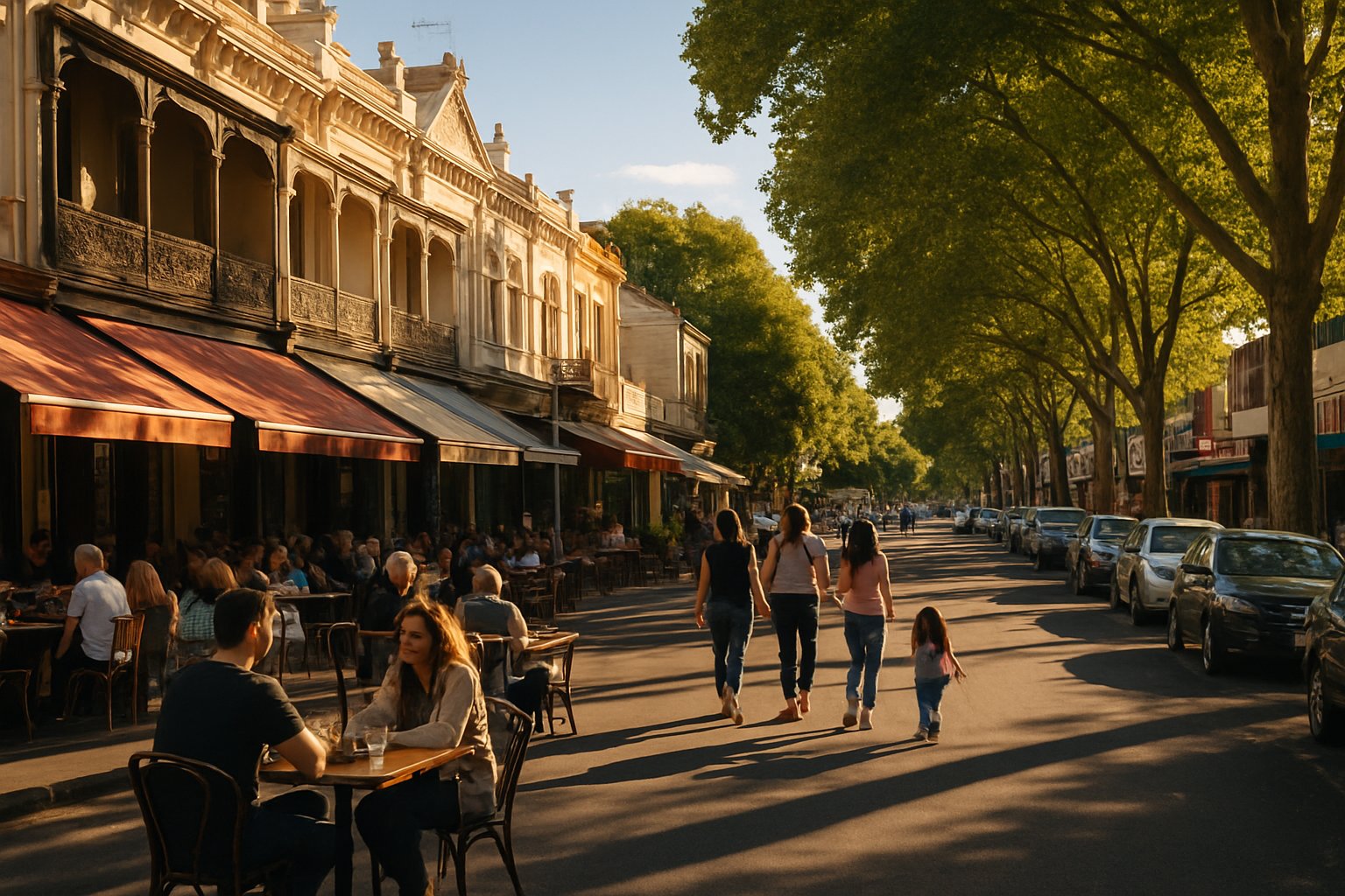 Carlton — neighbourhood context for Royal Exhibition Building