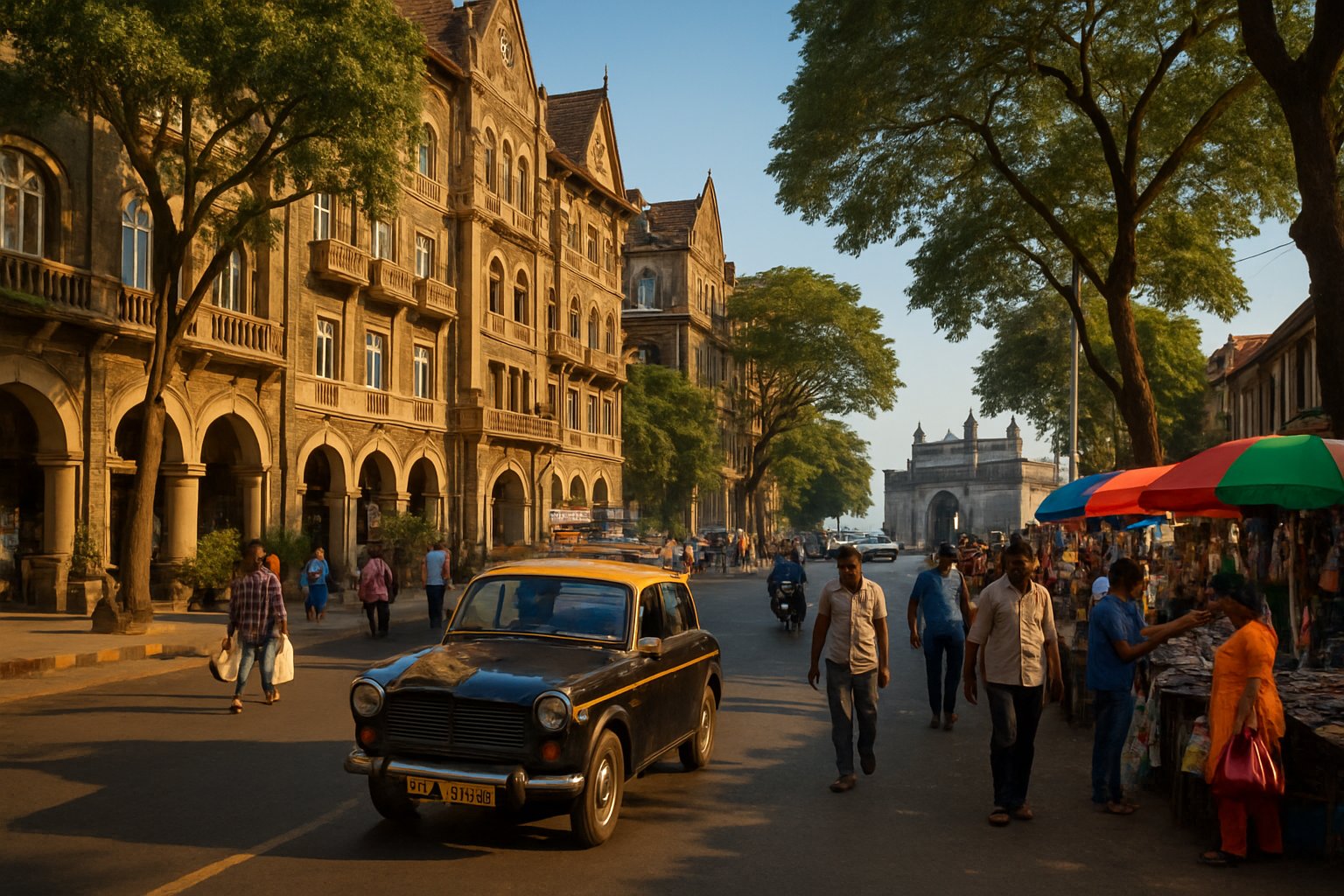 Colaba — neighbourhood context for Gateway of India