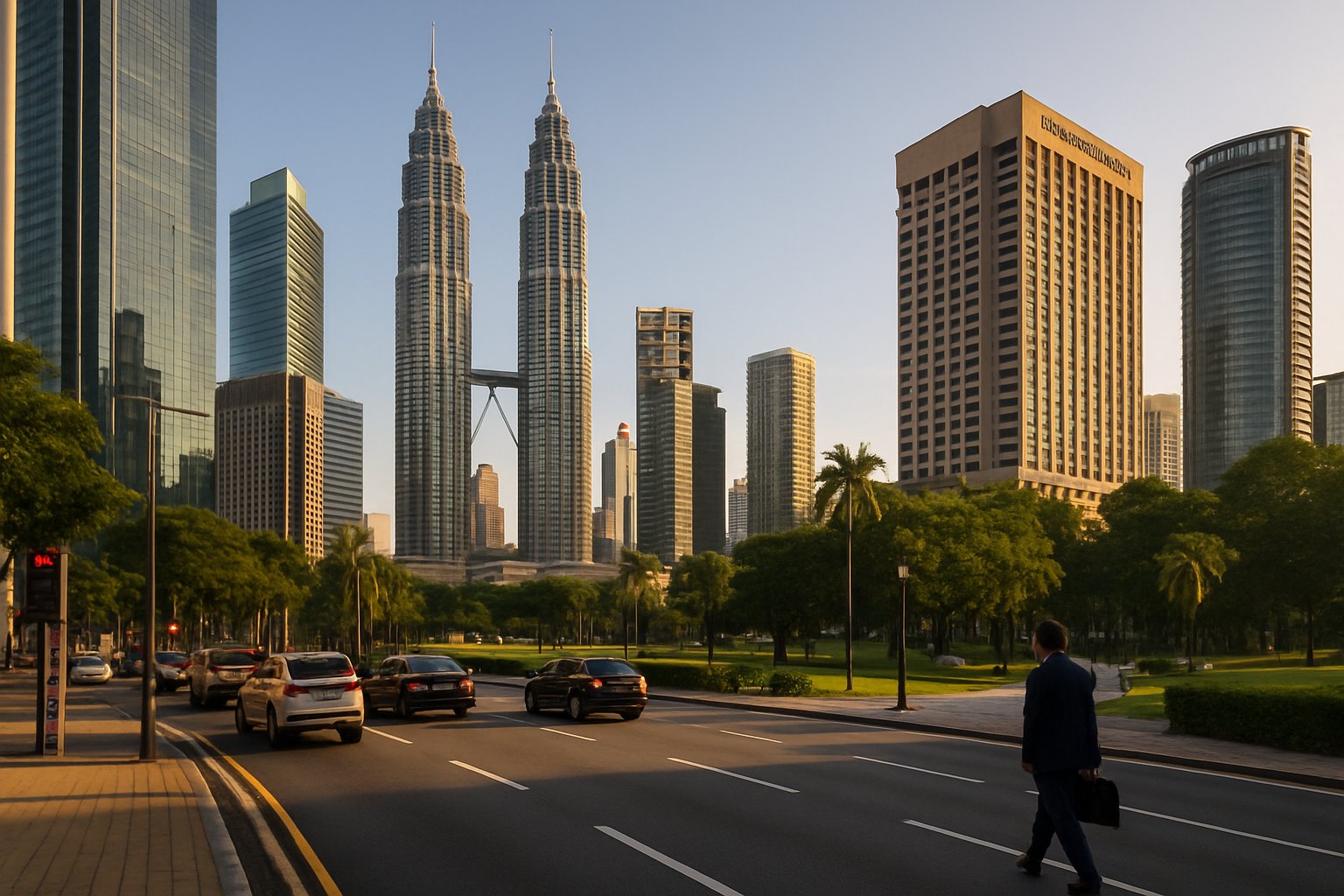 KLCC — neighbourhood context for Petronas Twin Towers