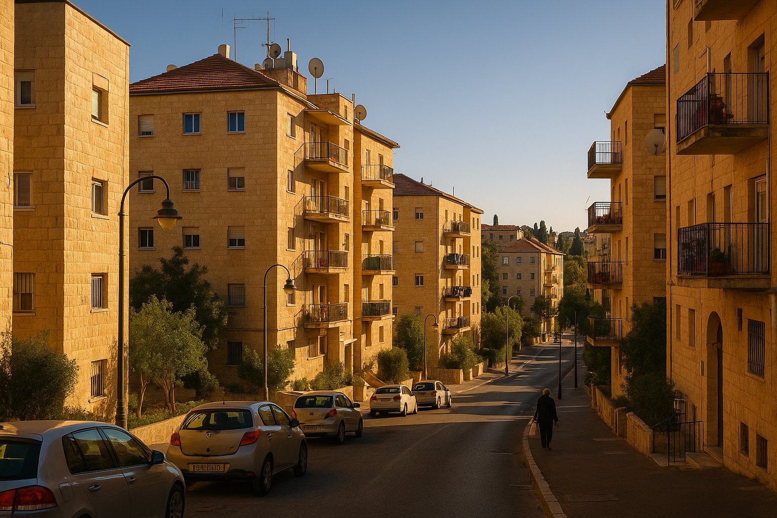 Mont Herzl — neighbourhood context for Yad Vashem