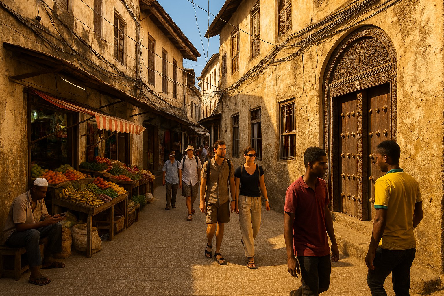 Stone Town — neighbourhood context for Babu Bidiri
