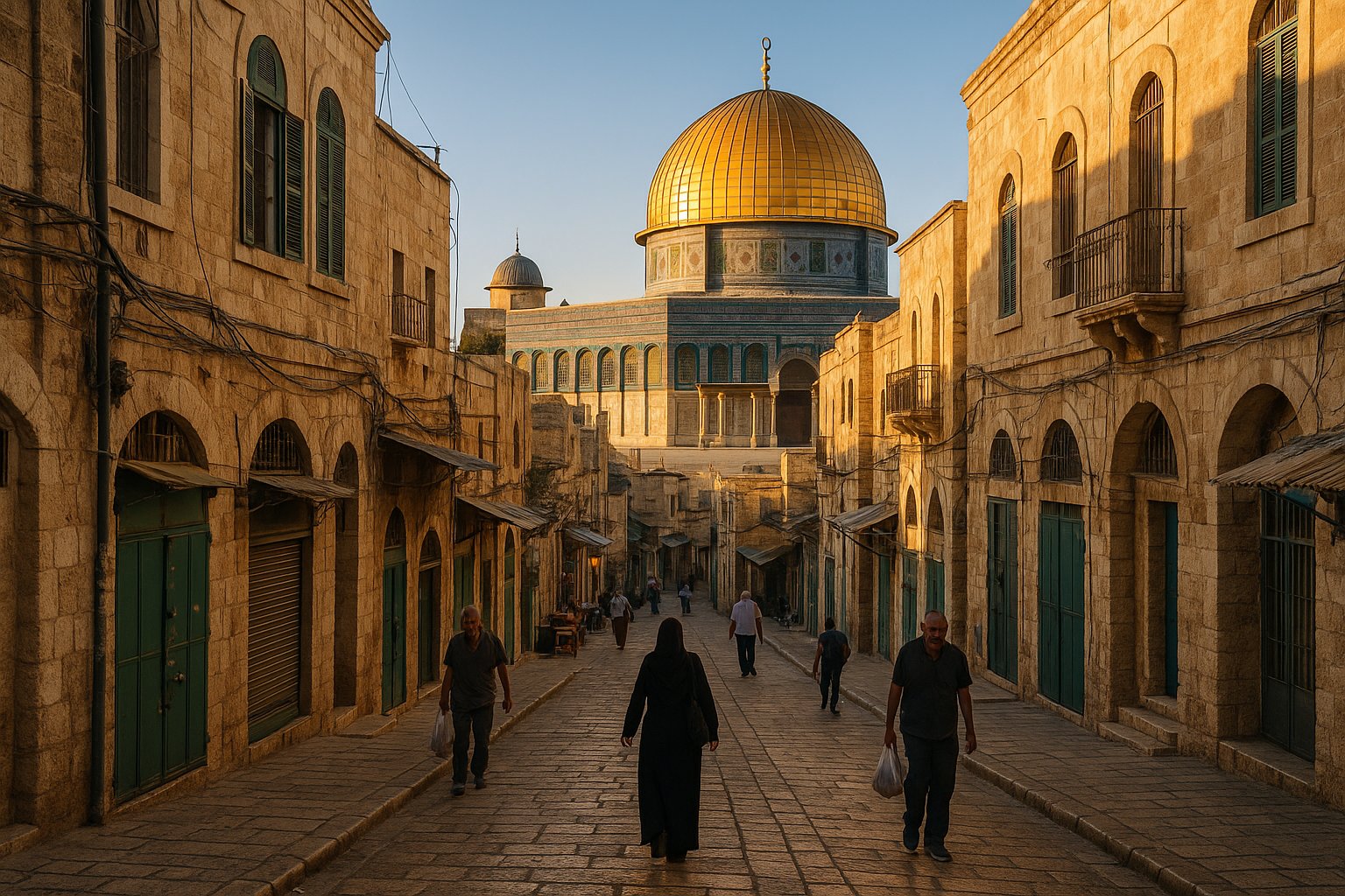 Temple Mount — neighbourhood context for Dome of the Rock & Al-Aqsa Mosque