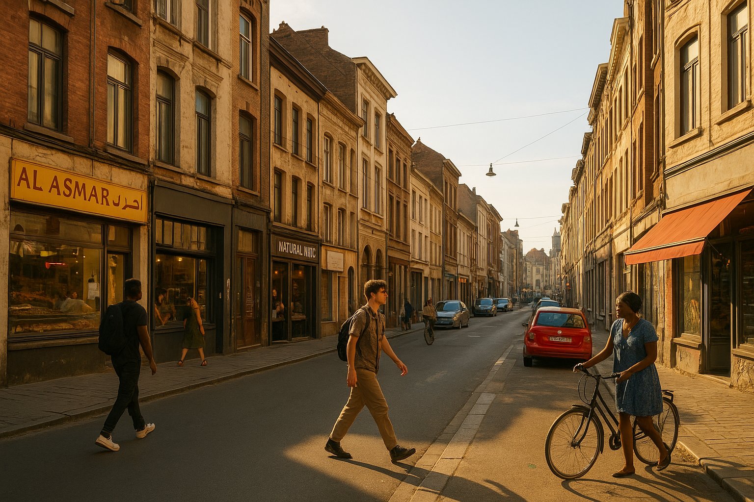 Borgerhout — neighbourhood context for Zeno X Gallery