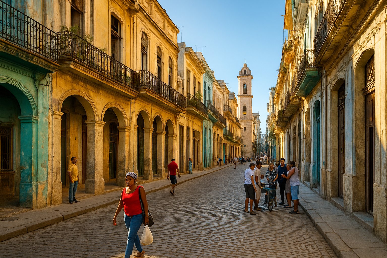 Habana Vieja — neighbourhood context for Roma