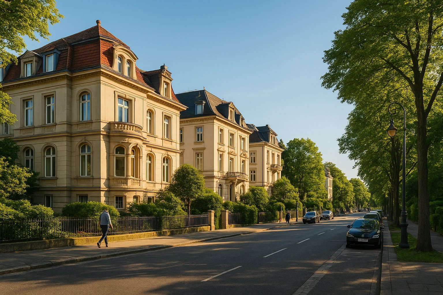 Westend — neighbourhood context for Gustav