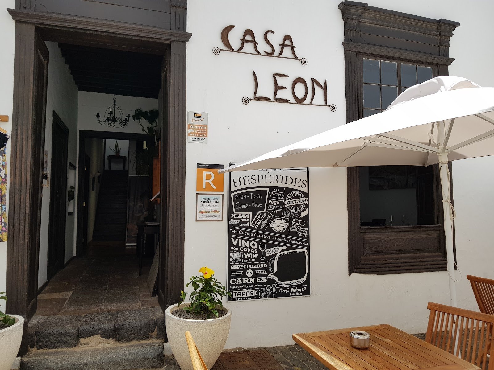 Restaurante Hespérides, Lanzarote
